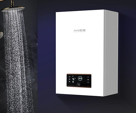 ANZE安澤智能變頻壁掛式采暖洗浴一體電鍋爐